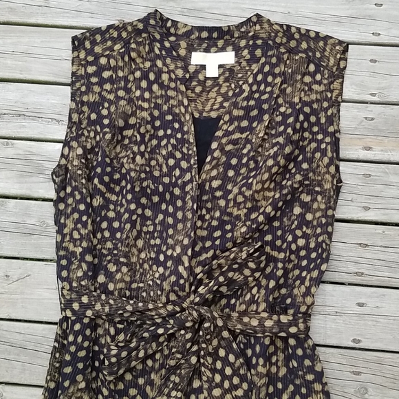 Michael Kors jumpsuit with fine metallic stitching - Picture 1 of 12